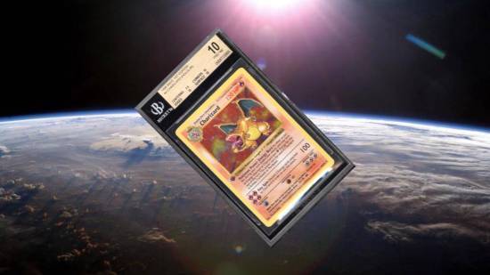 牌送上太空：只为证明卡套强度瓦力棋牌评级机构将宝可梦卡